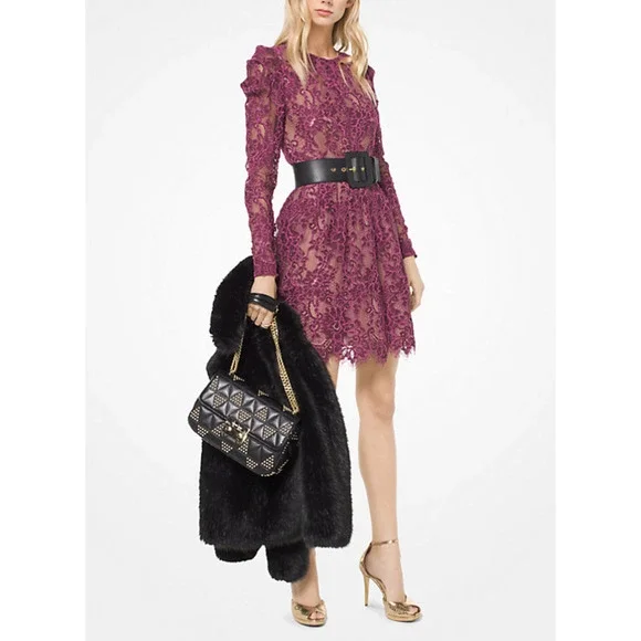 Michael Kors | Dresses | Michael Kors Scalloped Corded Floral Lace Party Dress Size 2 Puff Sleeve Pink | Poshmark Michael Kors | Dresses | Michael Kors Scalloped Corded Floral Lace Party Dress Size 2 Puff Sleeve Pink | Poshmark